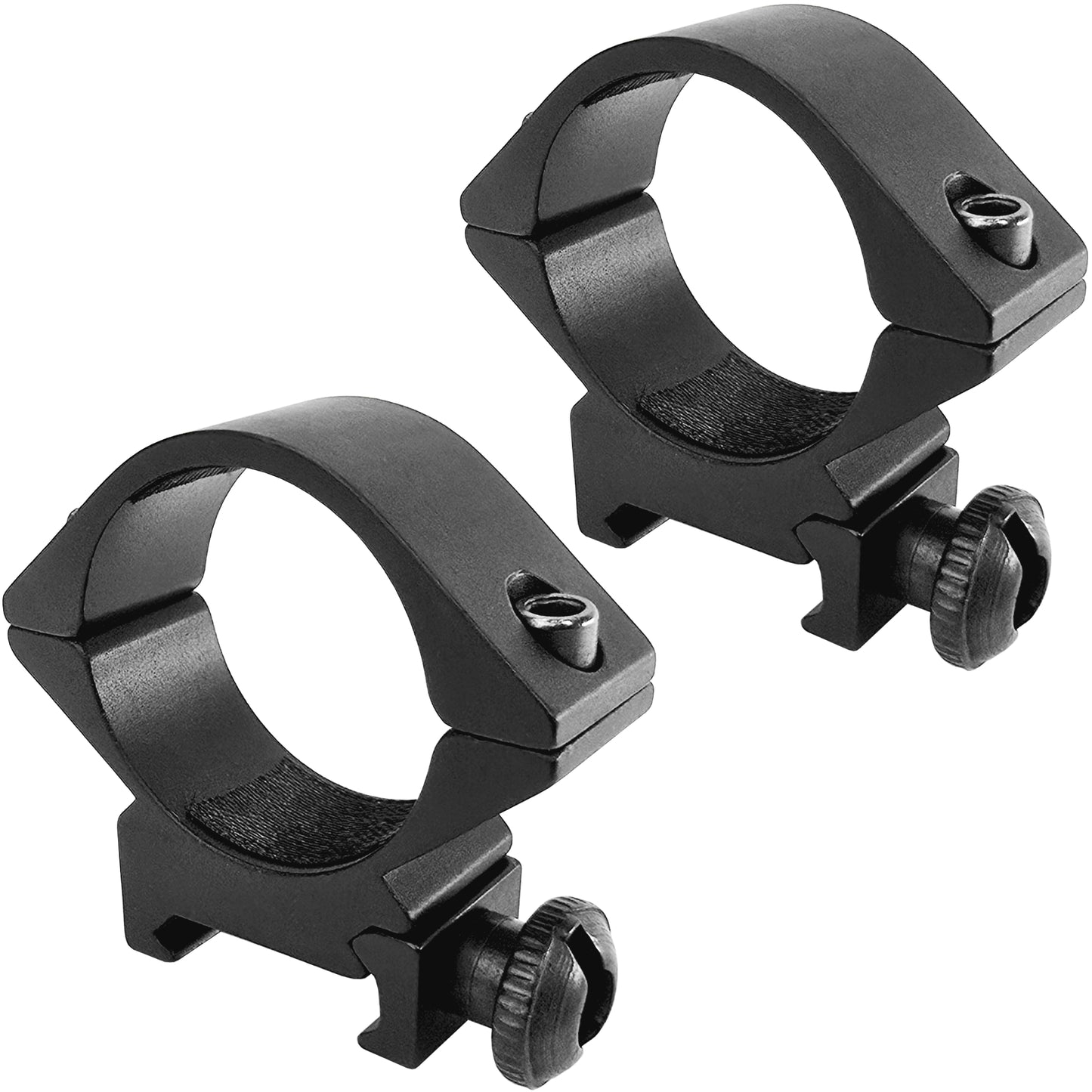 Low Mount Scope Ring 30 mm fits 20mm Picatinny Rail (2 pc)
