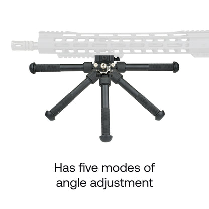 Hunting and Shooting Rifle Bipod with Standard Picatinny Mount Adapter