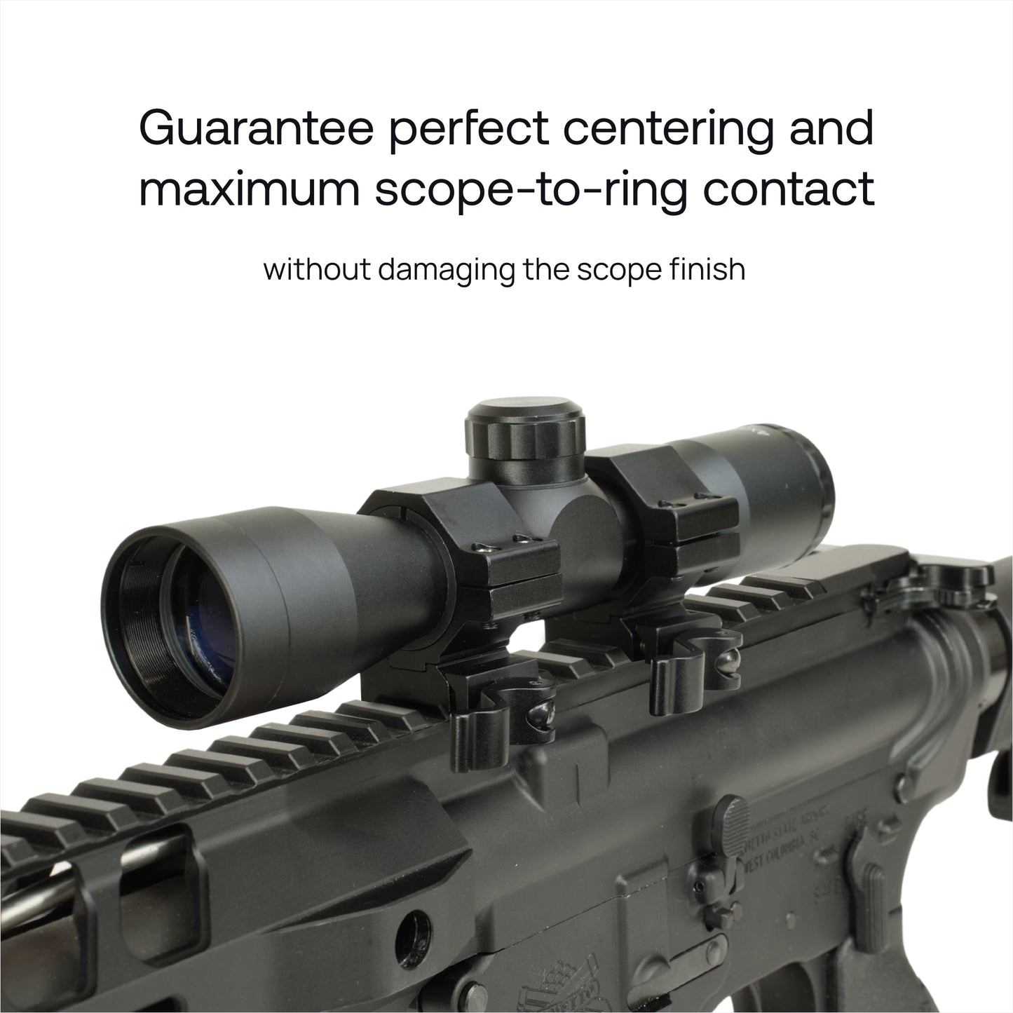 Quick Release Scope Ring Mount 25.4mm/30mm for 20mm Rail